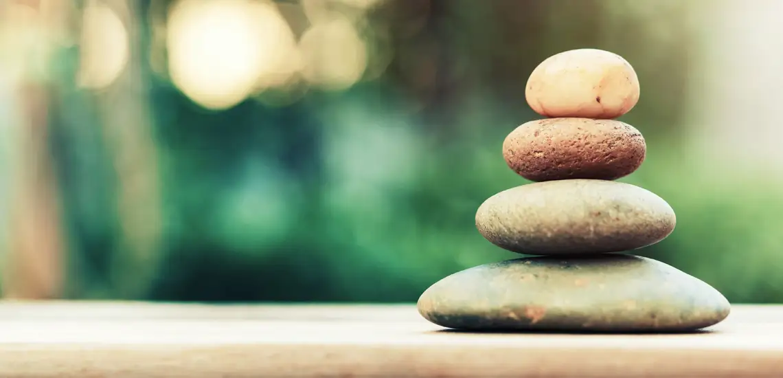 piedras en equilibrio
