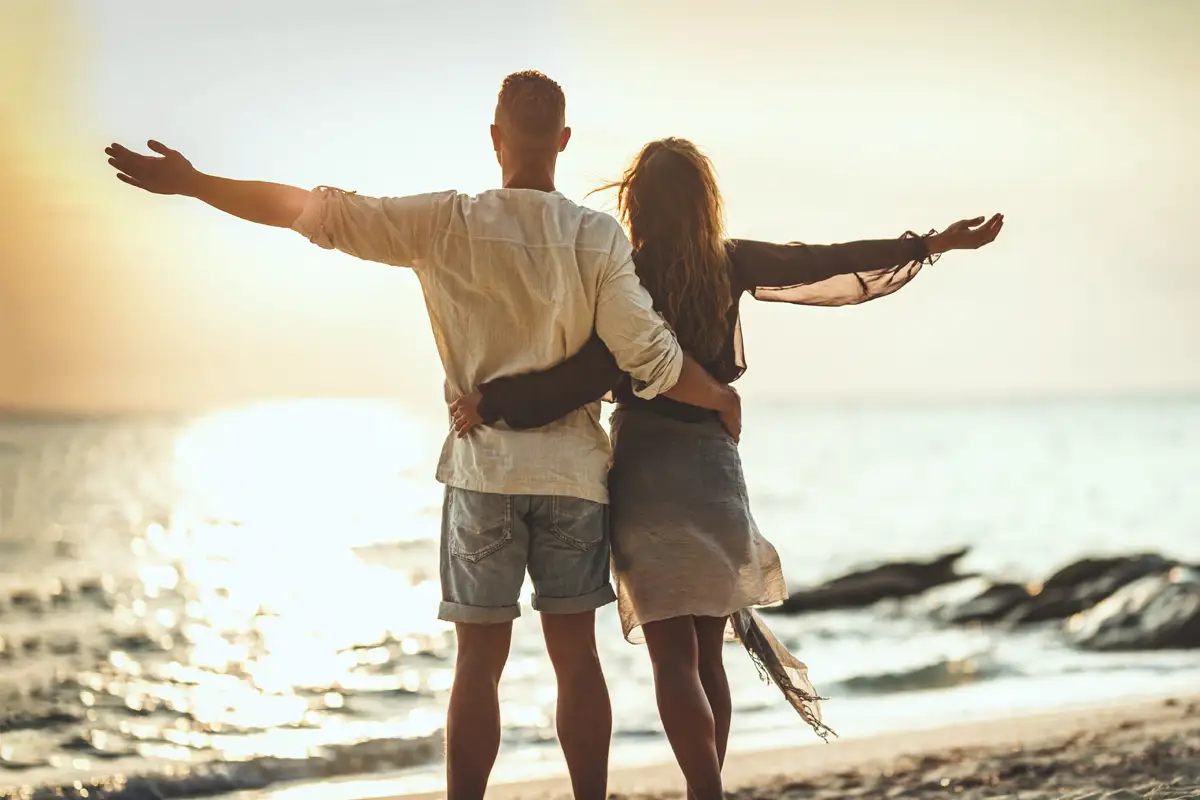 pareja que se acepta y ama