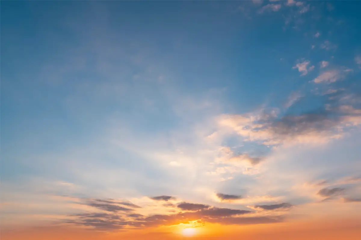atardecer