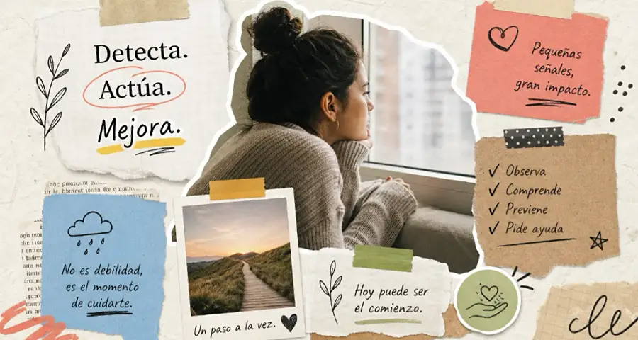 imagen que ilustra la recaída de la depresión